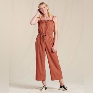 Toad&Co Taj hemp strappy jumpsuit